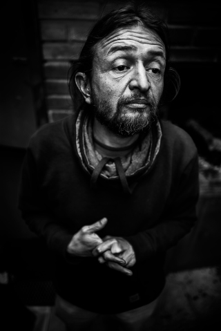 Retrato; personaje "imposible", actor de Córdoba.